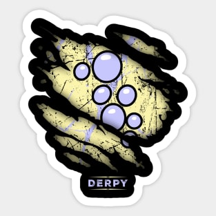 DERPY - RIPPED Sticker